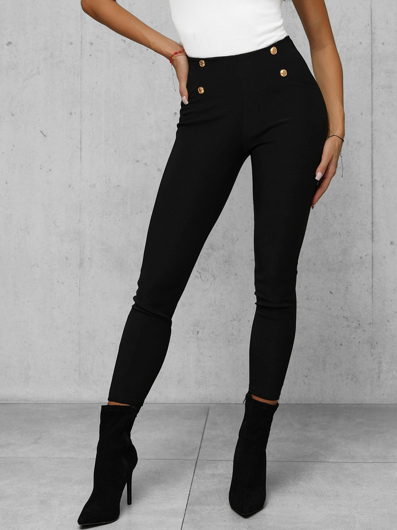 Legginsy damskie czarne OZONEE JS/92K512/3