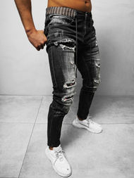 Чоловічі джинси Чорнi OZONEE NB/MP0026G