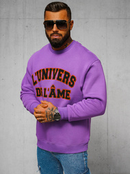 Bluza oversize fioletowa OZONEE O/SWE23055