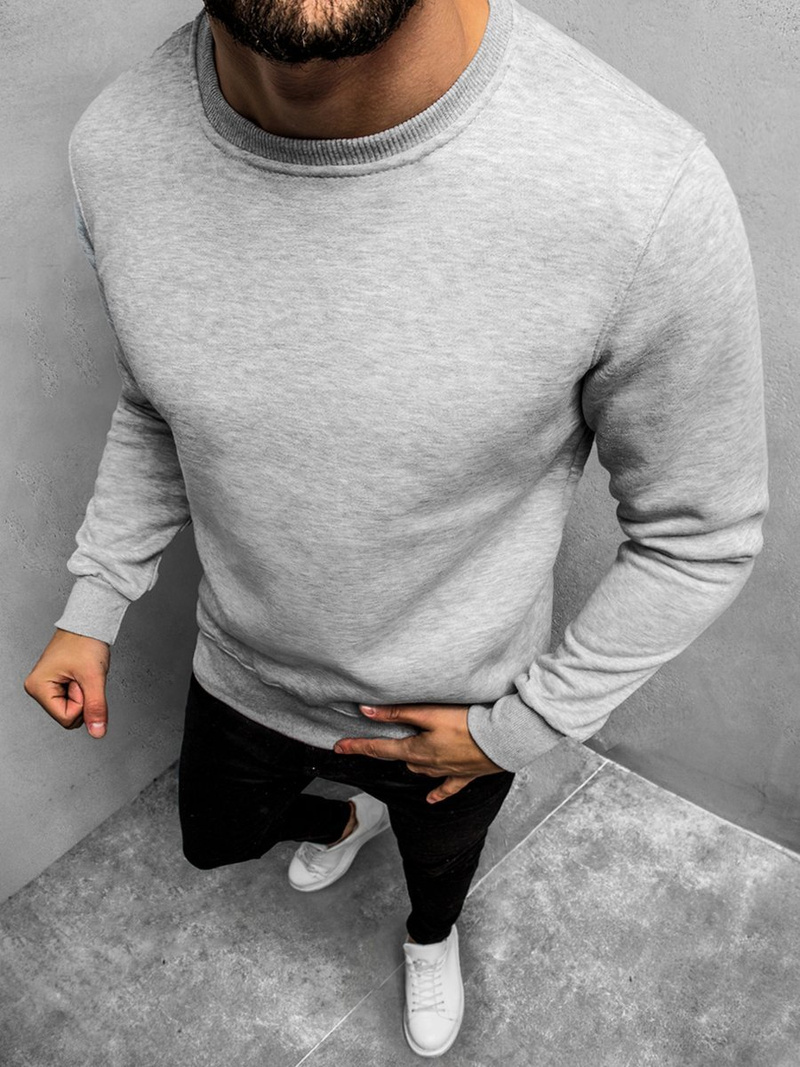 Bluza męska szara OZONEE JS/2001-10Z