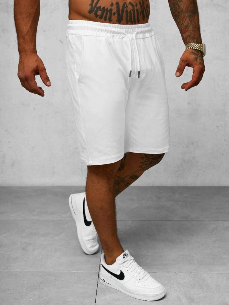 Шорти чоловічі білі OZONEE O/1425SP