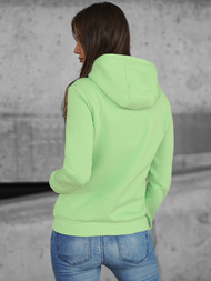 Bluza z kapturem damska zielona/2 OZONEE JS/W02/60Z