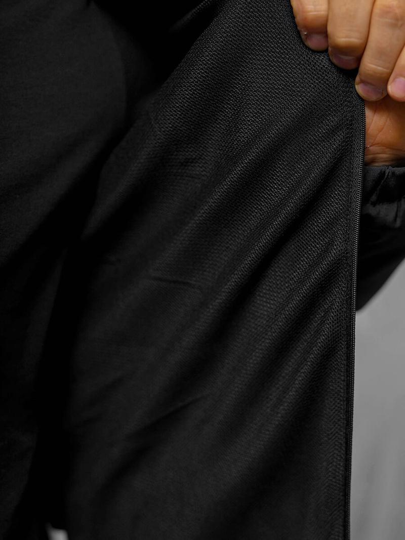 Куртка чоловіча Чорна OZONEE JS/M10300