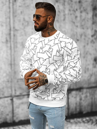 Bluza męska biała OZONEE JS/8B1111/1