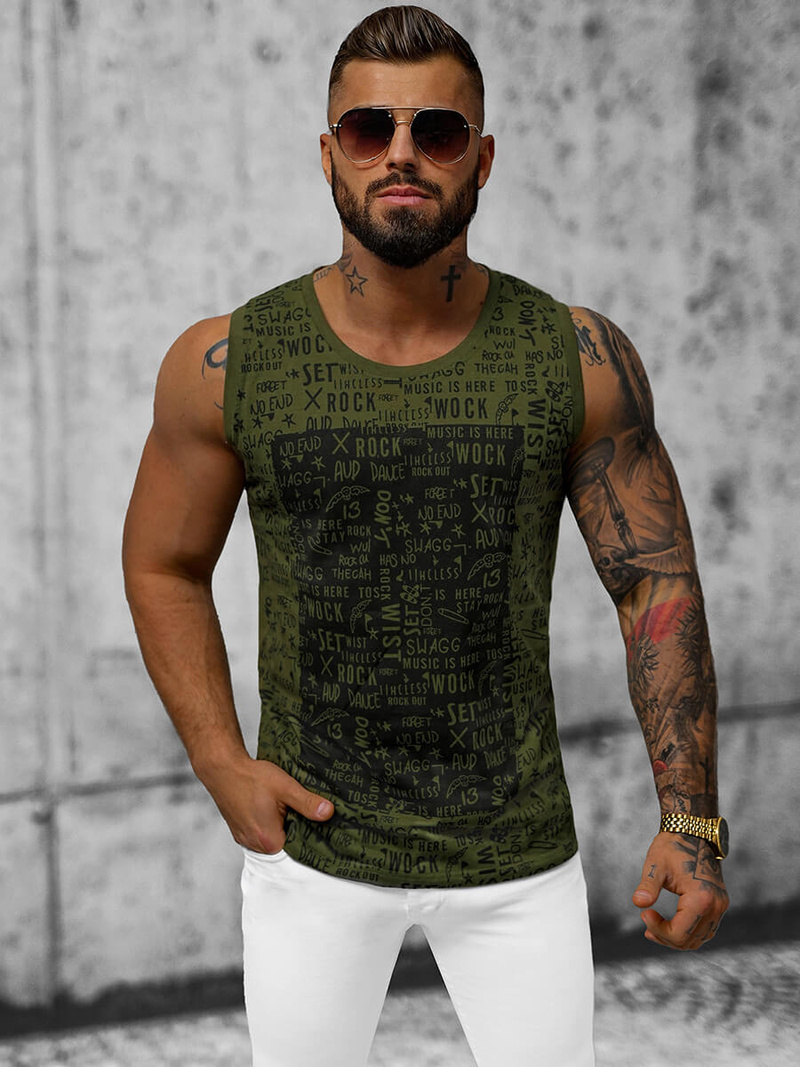 Футболка чоловіча Зелений OZONEE O/T103/29