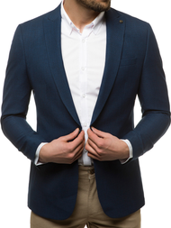 Marynarka męska ciemno-niebieska OZONEE H/28