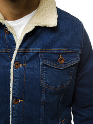 Kurtka męska jeans niebieska OZONEE BN/5935