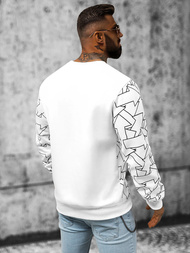 Bluza męska biała OZONEE JS/8B1111/1