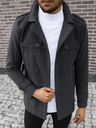 Пальто чоловіче Графітовий/2 OZONEE O/5627