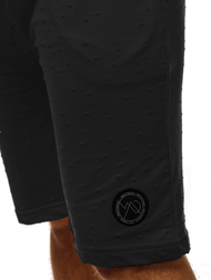 Шорти чоловічі Чорні OZONEE MAD/2923