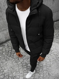 Чоловіча зимова куртка Чорна OZONEE JS/M761/392