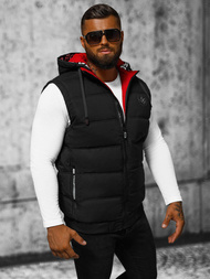 Безрукавка чоловіча чорна OZONEE JS/84M3027/392