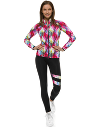 Жіночий спортивний костюм з трьох частин Кольоровий OZONEE O/MS010