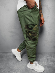  Штани чоловічі джоггери Зеленi OZONEE OT/1077