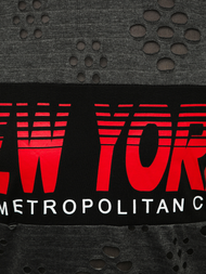 Футболка чоловіча Чорна OZONEE JS/KS2082Z