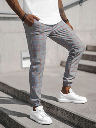 Чоловічі штани джоггери чинос  Сiрi OZONEE DJ/2289/22Z