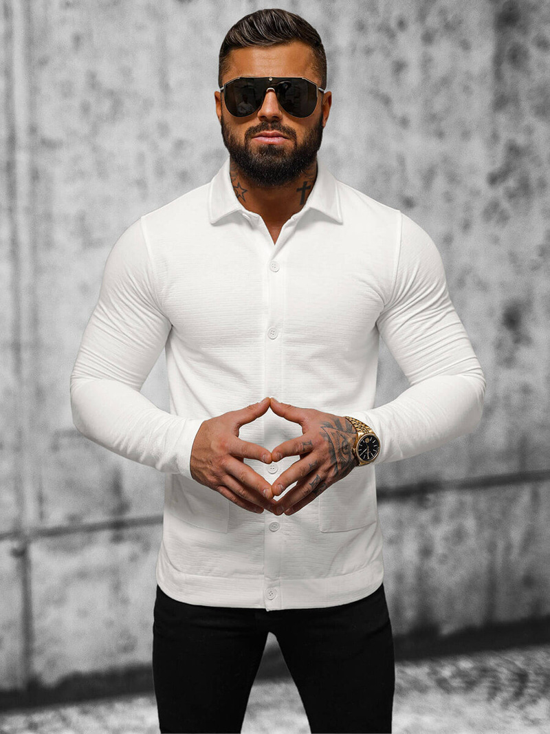 Толстовка чоловіча Кремова OZONEE O/TB2264