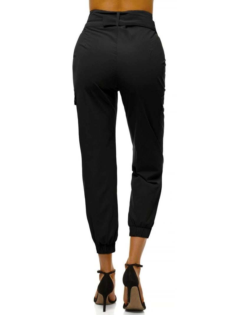 Жіночі штани Джогер Чорнi OZONEE O/HM001