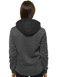 Kurtka damska czarna OZONEE JS/KSW4003