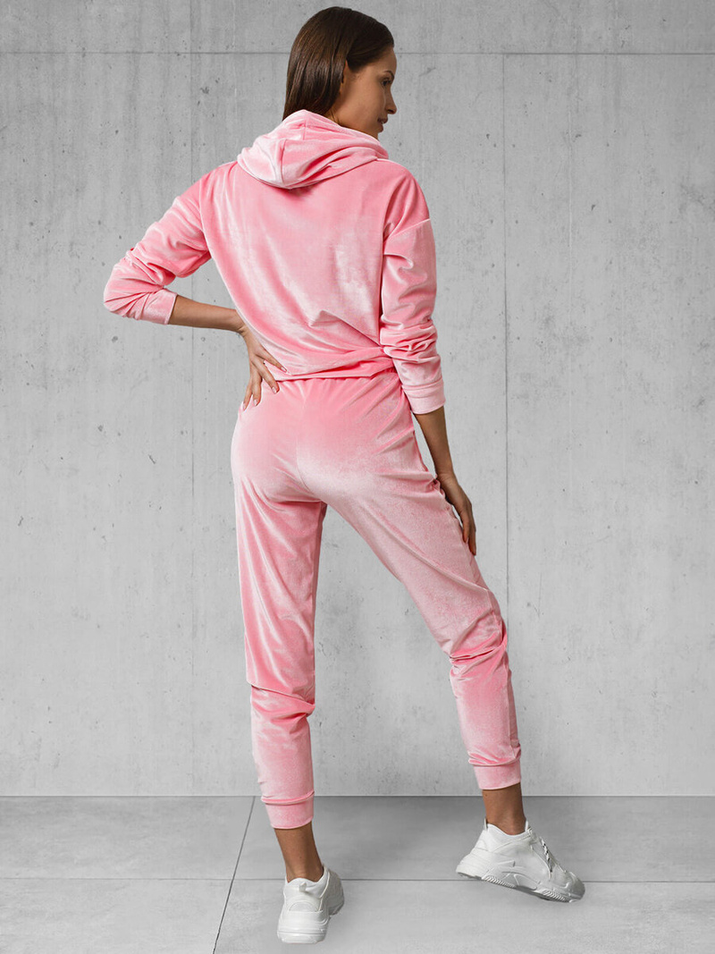 Komplet dresowy dwuczęściowy jasno-różowy OZONEE O/13121
