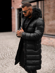 Kurtka męska zimowa czarna OZONEE O/M801Z