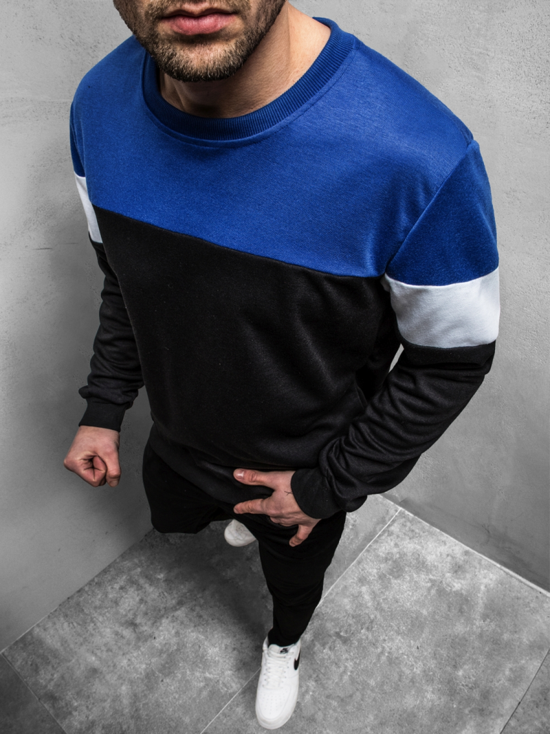 Bluza męska czarna OZONEE JS/JZ11053Z