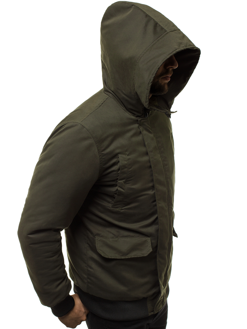 Куртка чоловіча Темно-Зелена OZONEE JS/2019005