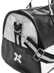 Torba sportowa czarno-biała OZONEE L/8445