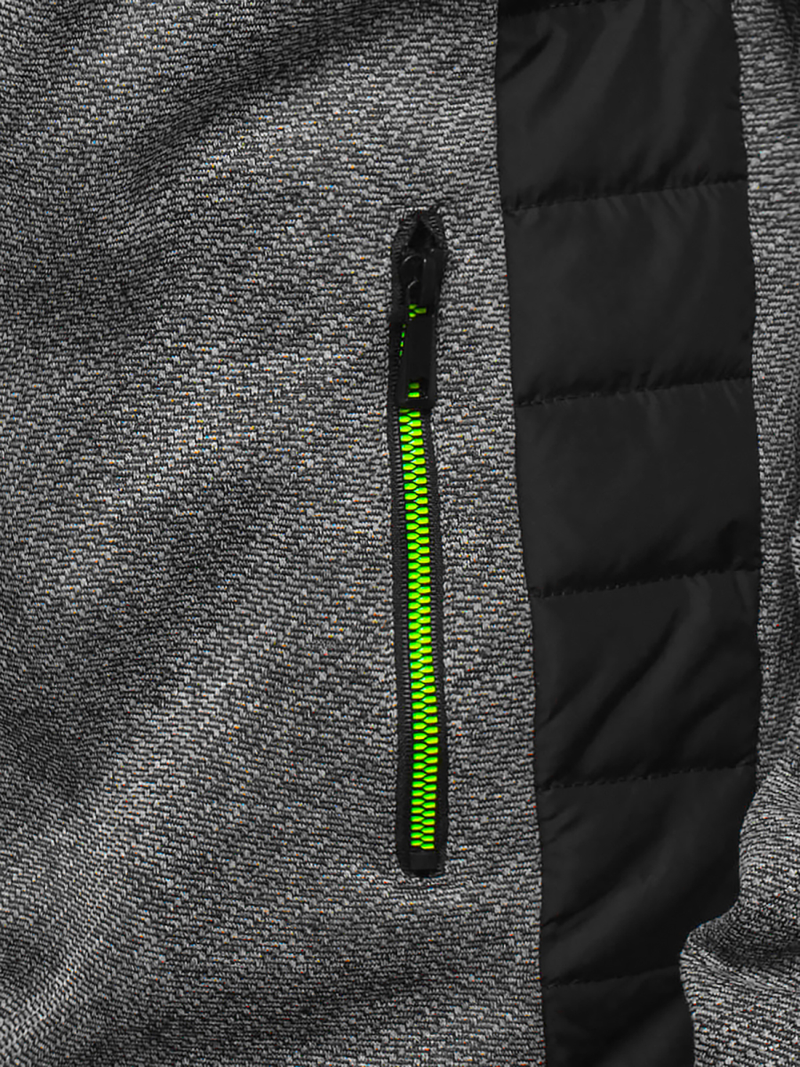 Kurtka męska szara OZONEE JS/KS2158