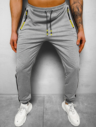 Spodnie dresowe męskie szare OZONEE JS/68K10333