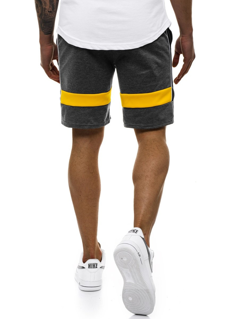 Spodenki męskie grafitowe OZONEE JS/KK300177