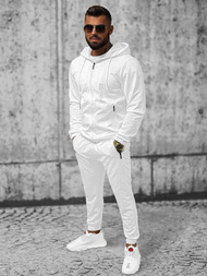 Komplet dresowy męski biały OZONEE O/3A162