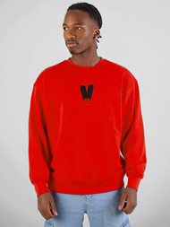 Толстовка червона OZONEE O/SWE23034Z