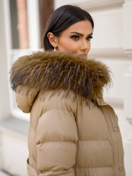 Куртка жіноча Бежева OZONEE JS/5M3298/84