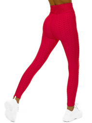 Legginsy damskie koralowe OZONEE JS/YW88024/53