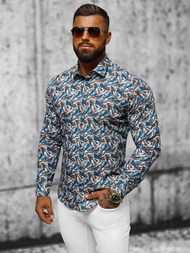 Koszula męska kolorowa OZONEE O/2822Z