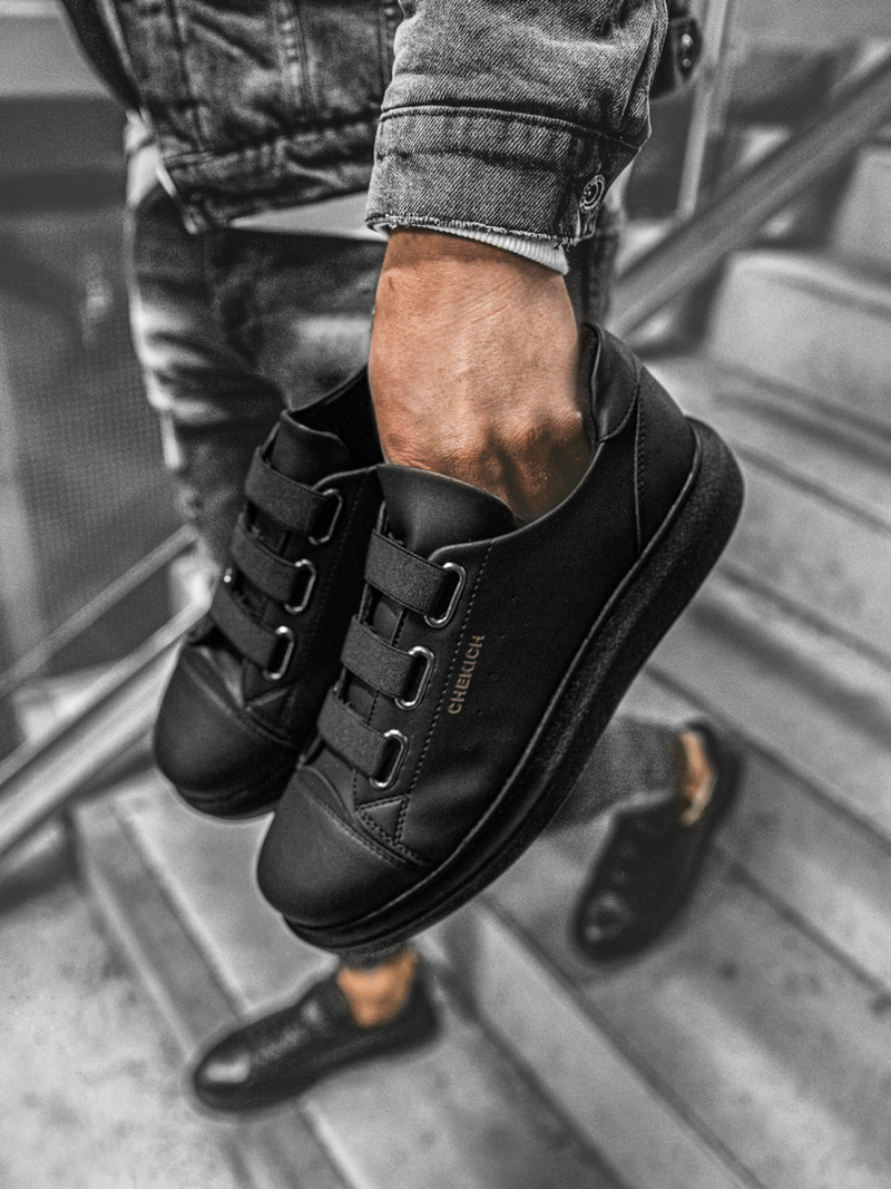 Sneakersy czarne OZONEE CH/253