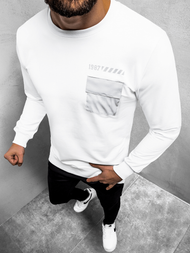 Bluza męska biała OZONEE MACH/20373Z