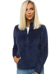 Bluza rozpinana damska granatowa OZONEE JS/HH001/43