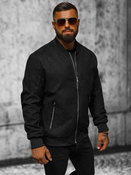 Чоловіча куртка Чорна OZONEE N/7112/1Z