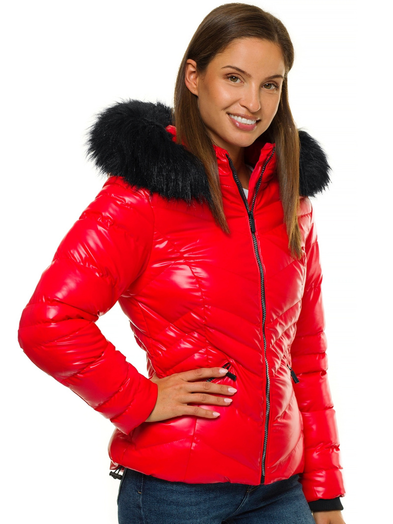 Куртка жіноча Червона OZONEE JS/M23068/2