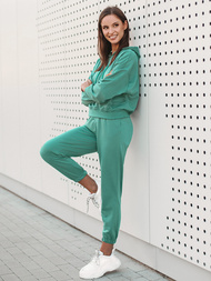 Жіночий спортивний костюм з двох частин Зелений OZONEE O/MB2041/21