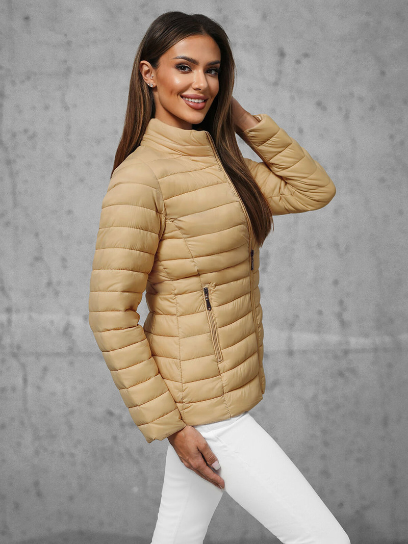 Куртка жіноча Бежева OZONEE JS/16M9111/254