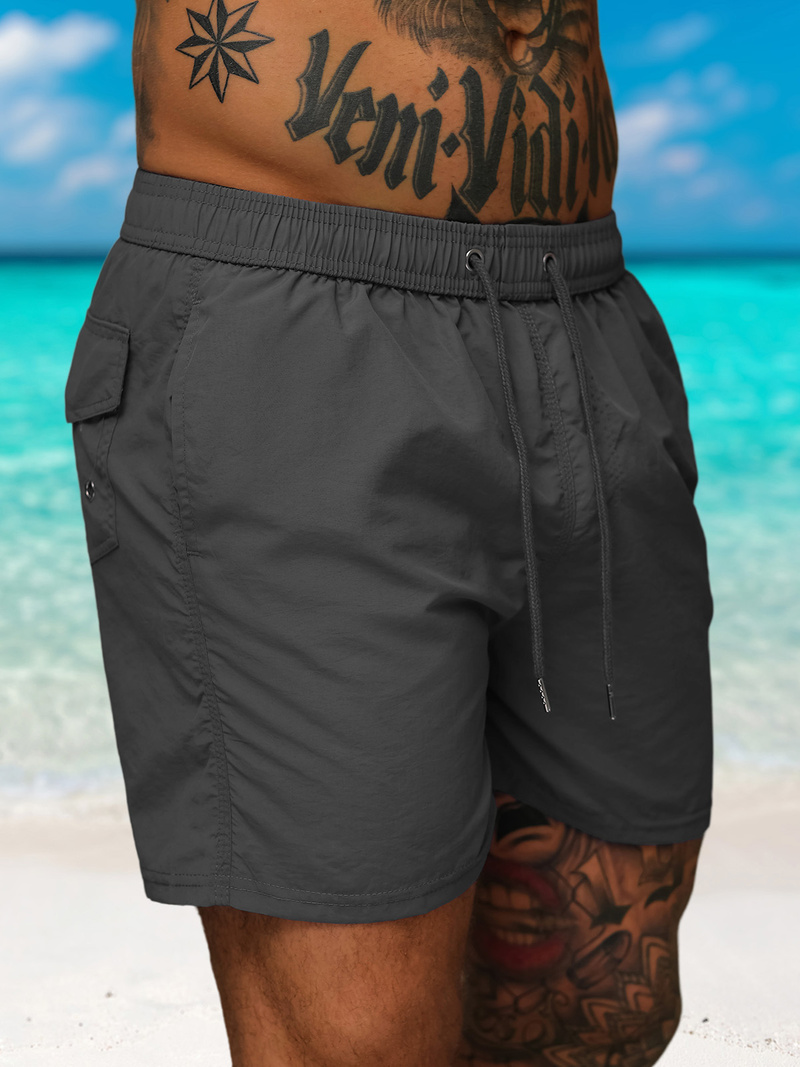 Шорти для плавання чоловічі Графітові OZONEE JS/XL018/5