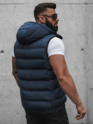 Безрукавка чоловіча Ультрамаринова OZONEE N/7129Z