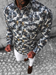 Чоловіча сорочка кольорова OZONEE O/2422Z