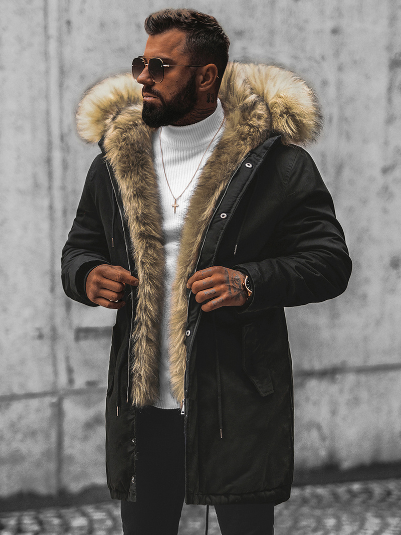 Куртка чоловіча Чорна OZONEE O/5578