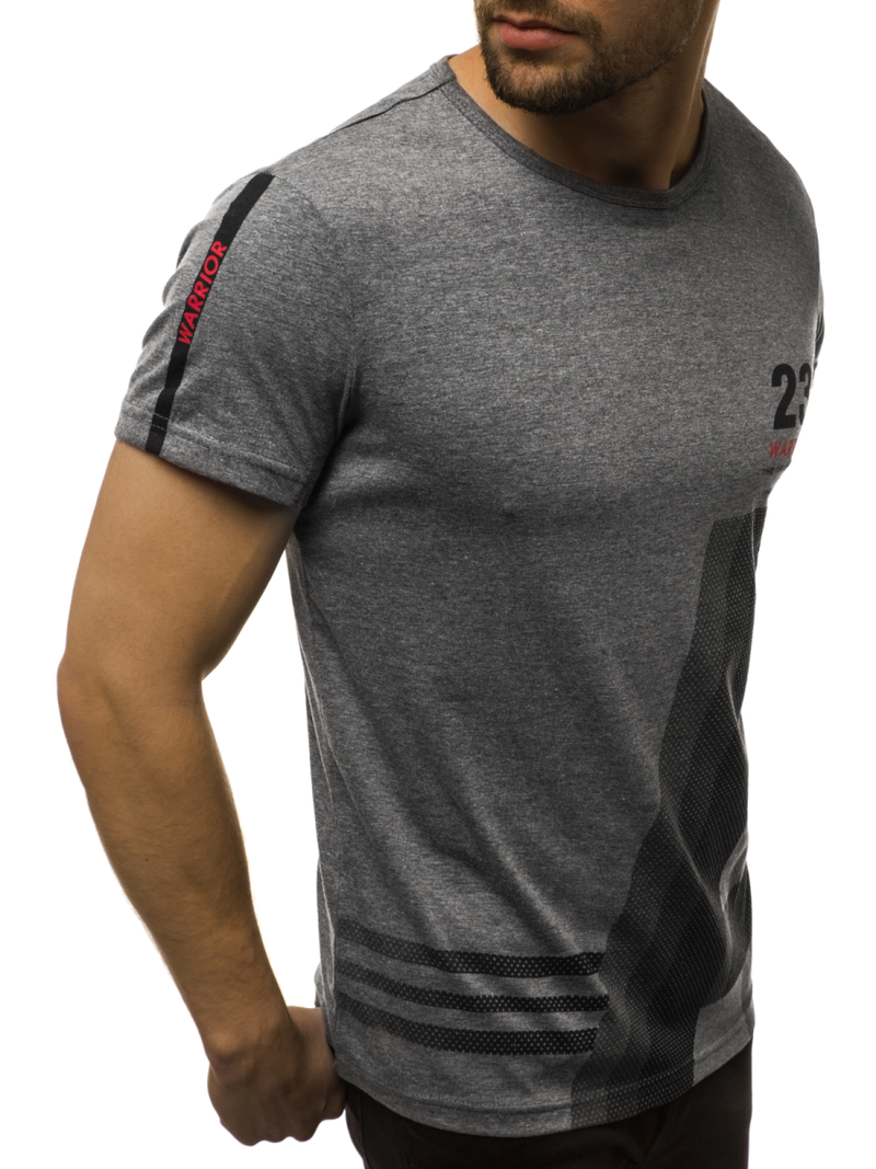 Футболка чоловіча Темно-сірі OZONEE JS/SS10932