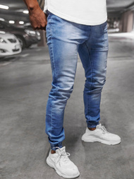 Штани чоловічі джоггери Синi OZONEE O/4382