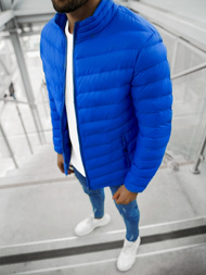 Kurtka męska przejściowa niebieska OZONEE JS/SM70